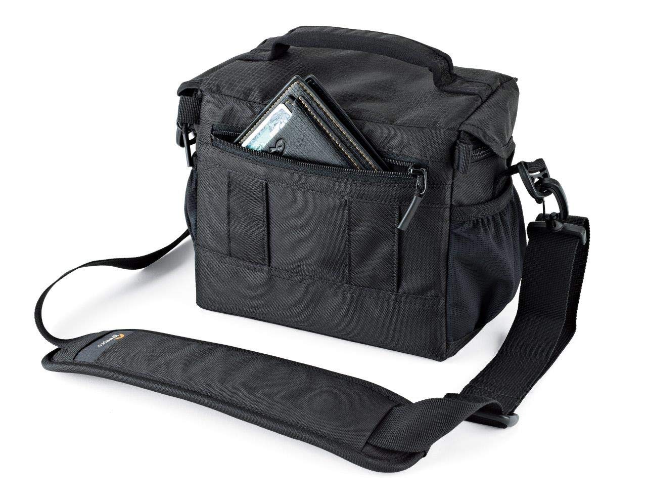 Lowepro LP37119-PWW, Nova 160 AW II Camera Bag, Customizable, Portable, Fits DSLR With Attached Lens, Compact Drone - Image 4