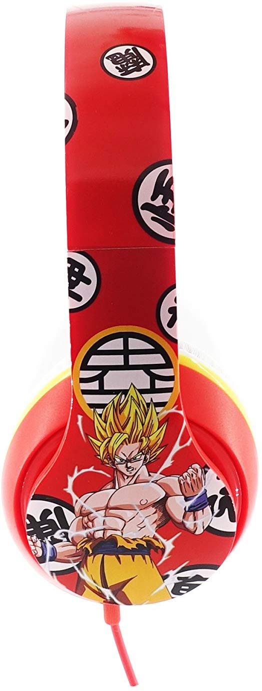 TEKNOFUN, Official Dragon Ball Z License, Goku and Vegeta Kaio Audio Headset 3.5 mm Jack Connector, Adjustable Headband - Image 4