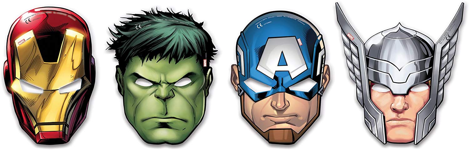 Procos Avengers Mighty 5PR87976 Mask Multi-Coloured, one size