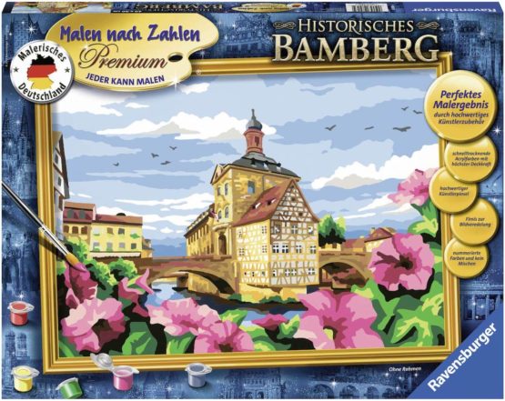 Ravensburger Historisches 28913 Historical Bamberg Painting by Numbers