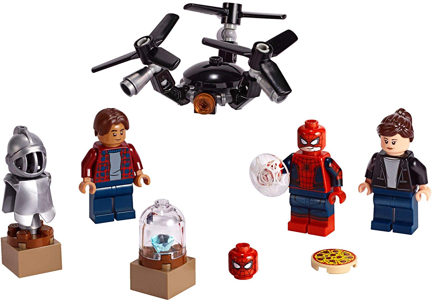 LEGO Super Heroes Spider-Man and The Museum Break-in Set 40343, Multicolor, Small - Image 2