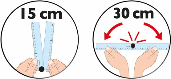Maped 281010 - Folding ruler - random colors - Image 3