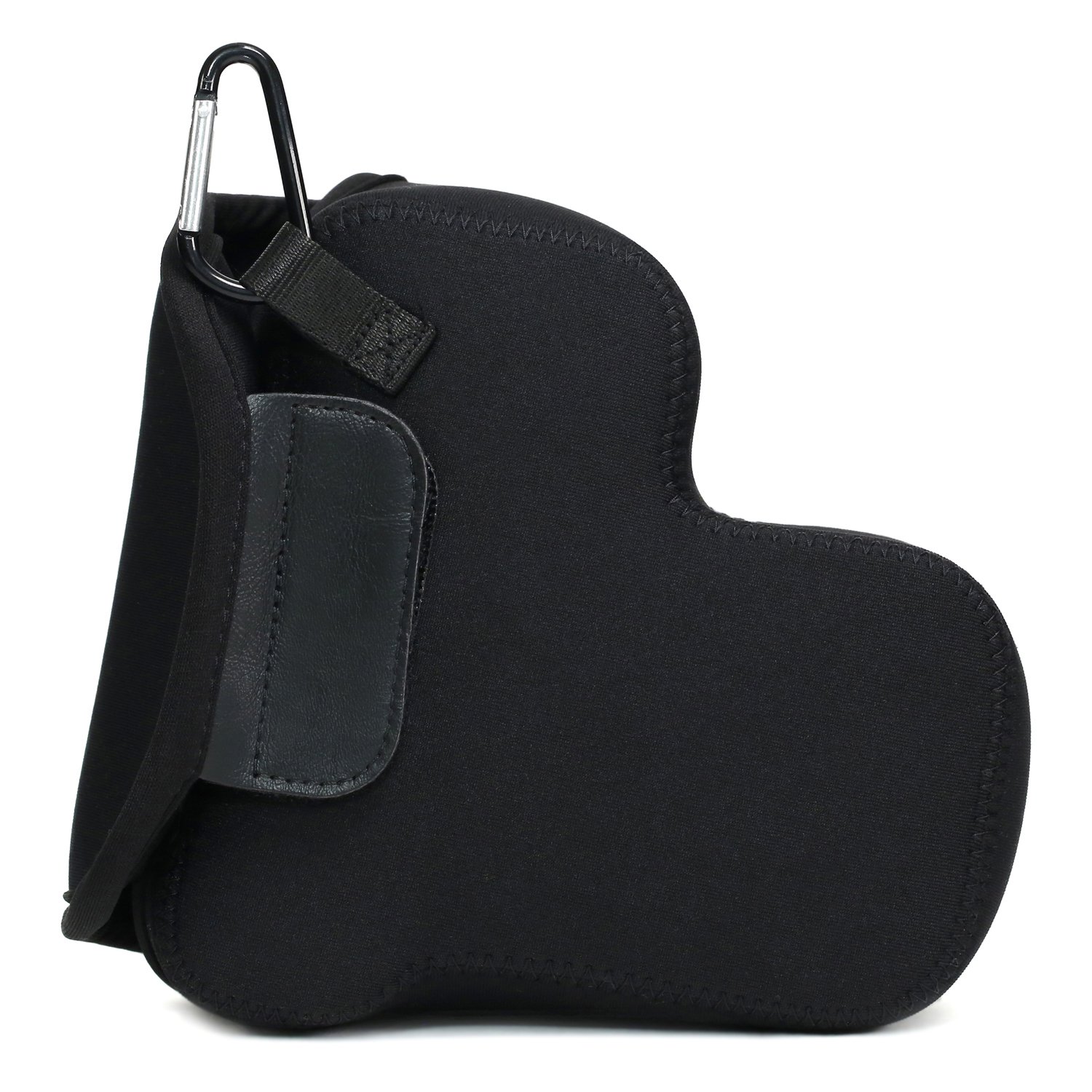 MegaGear MG755 Ultra Light Neoprene Case with Carabiner for Sony Cyber-shot DSC-RX10 IV/DSC-RX10 III Camera - Black - Image 3
