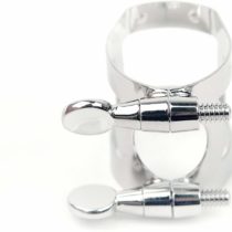 Rico Nickel Plated Ligature for Tenor Sax with Metal Link Mouthpieces