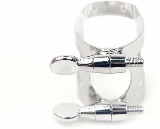 Rico Nickel Plated Ligature for Tenor Sax with Metal Link Mouthpieces