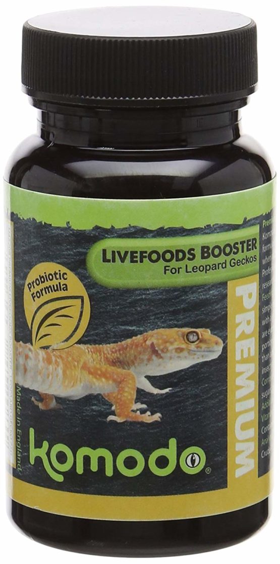 Komodo Premium Live Foods Booster for Leopard Geckos, 75 g