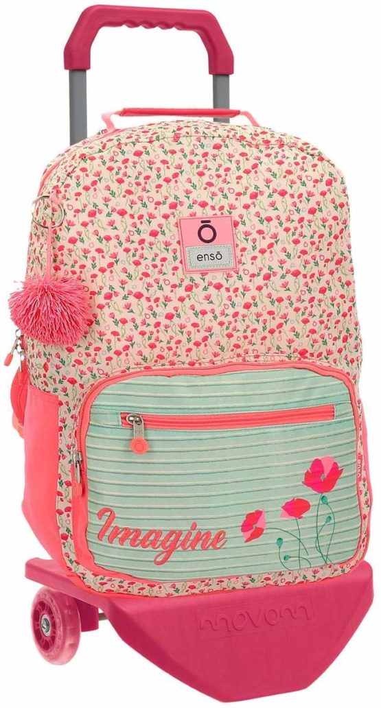 Enso Imagine Laptop backpack with trolley Multicoloured 32x42x14 cms Polyester 15,6" 18.82L