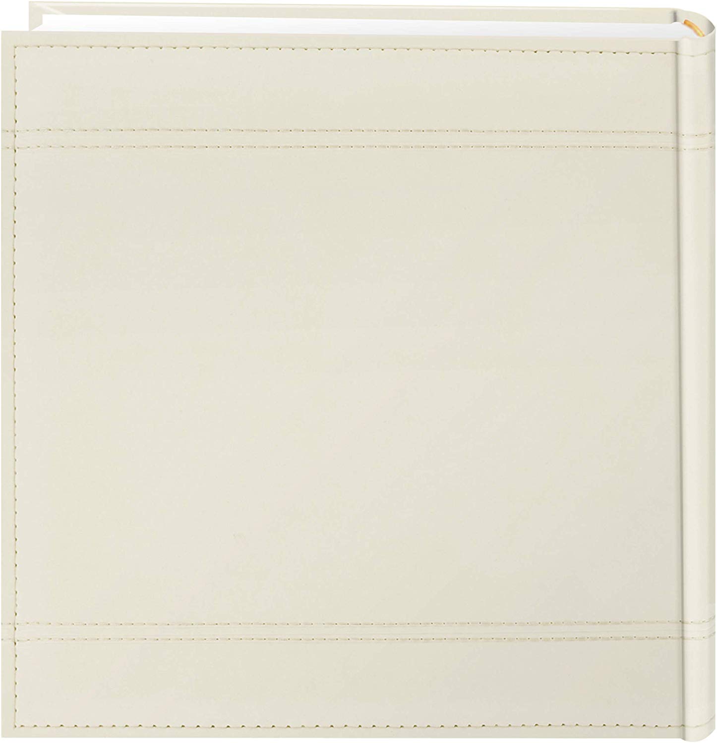 Pioneer Photo Albums Embroidered Scroll and Wedding Sewn Leatherette Cover Photo Album, Ivory, Pack of 2 - Image 2