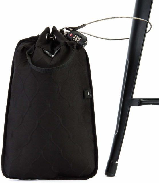 Pacsafe 10470 Travelsafe 5l Gii Anti-Theft Portable Safe Luggage Lock, Black 100, 42 cm - Image 2