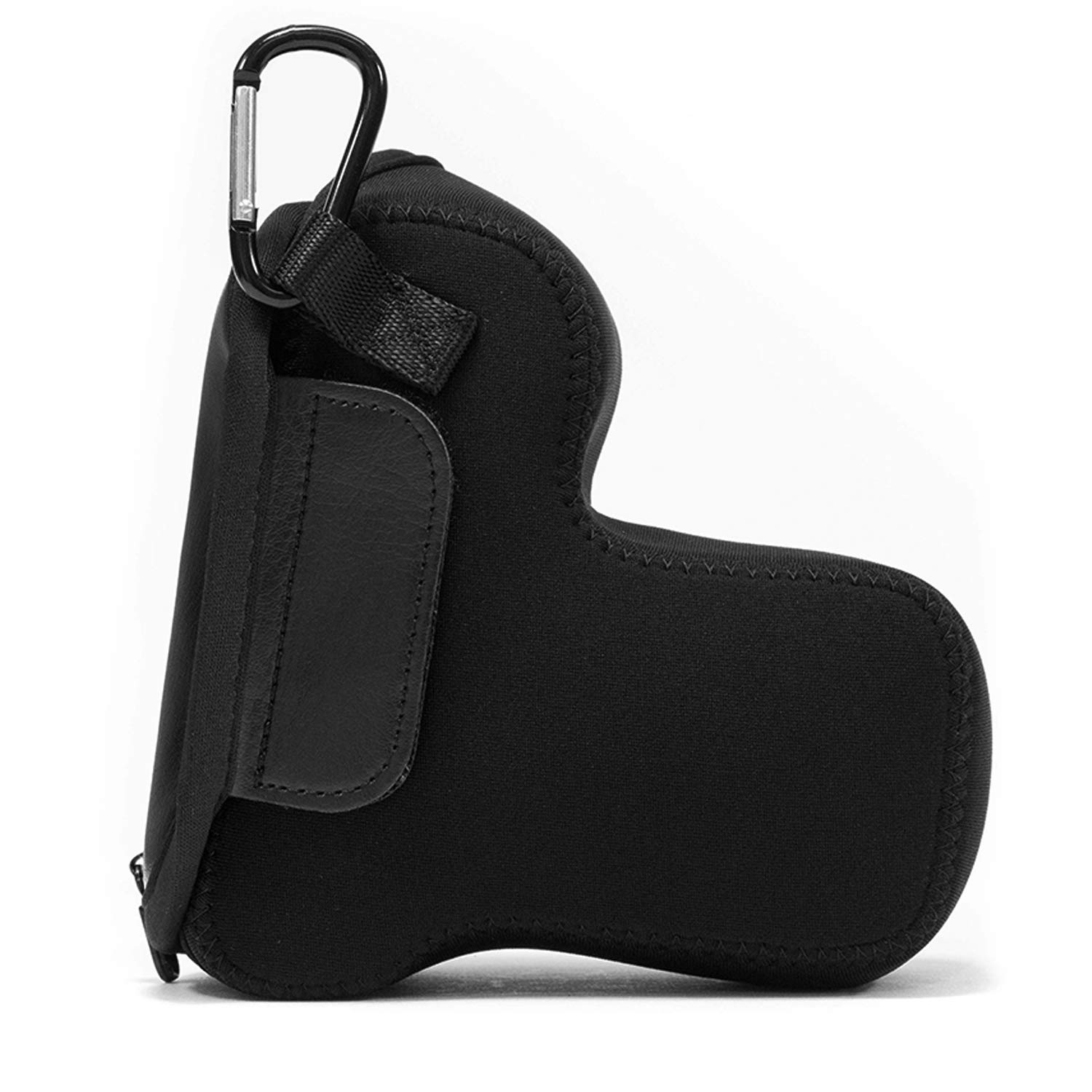 MegaGear MG1009 Ultra Light Neoprene Case with Carabiner for Sony Alpha A6500 Camera - Black, A6400, A6500 - Image 4