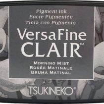 Tsukineko Morning Mist Versafine Clair Ink Pad, Synthetic Material, Grey, 5.6 x 9.7 x 2.3 cm