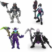 Fortnite Battle Royale Collection Figures - Deadfire, Sanctum, Spider Knight, Dark Bomber Squad Pack  4, Multi-Colour
