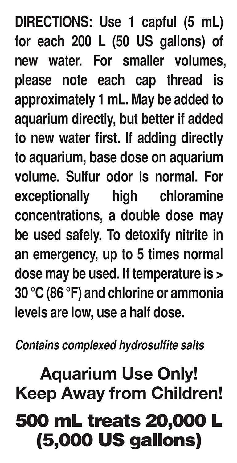 Seachem Prime Concentrated Conditioner, 500 ml, 500 ml (Pack of 1) - Image 2