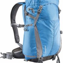 Mantona Elements outdoor backpack (with removable camera bag for DSLR cameras incl. rain cover/laptop compartment/tripod holder) blue