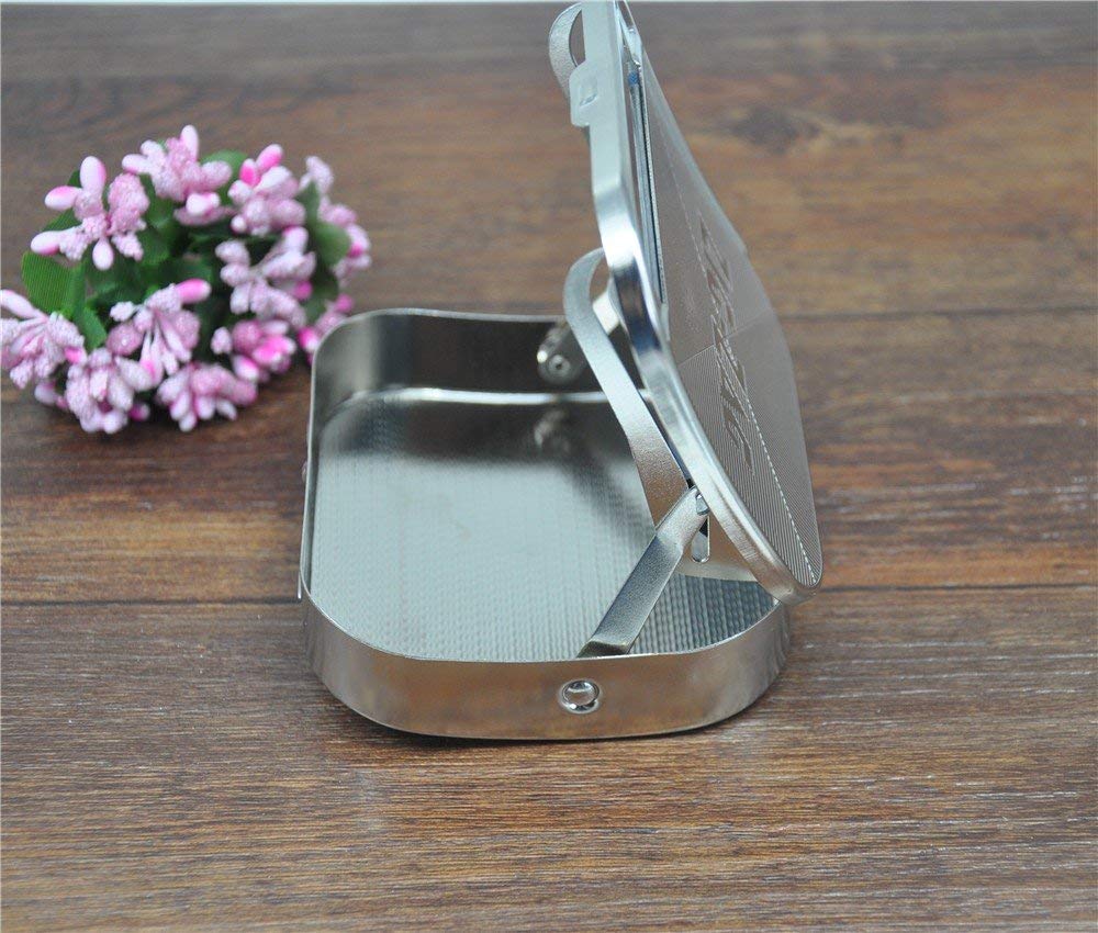 OCB 16925 Zigzag Rolling Box for the Perfect Cigarette Rolling Machine, Chrome, Silver, 8 x 8 x 2 cm - Image 3