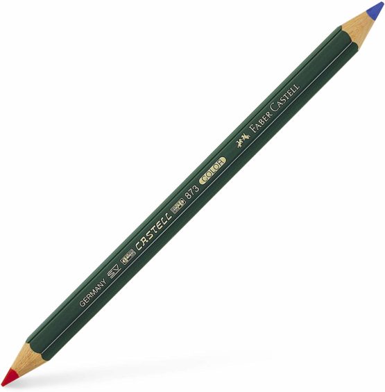 Faber-Castell Kredka Castell Color 873 Czerwono-Niebieska 12 Szt.