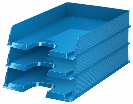 Rexel Choices, 2115601, Letter Tray, A4, Blue - Image 2