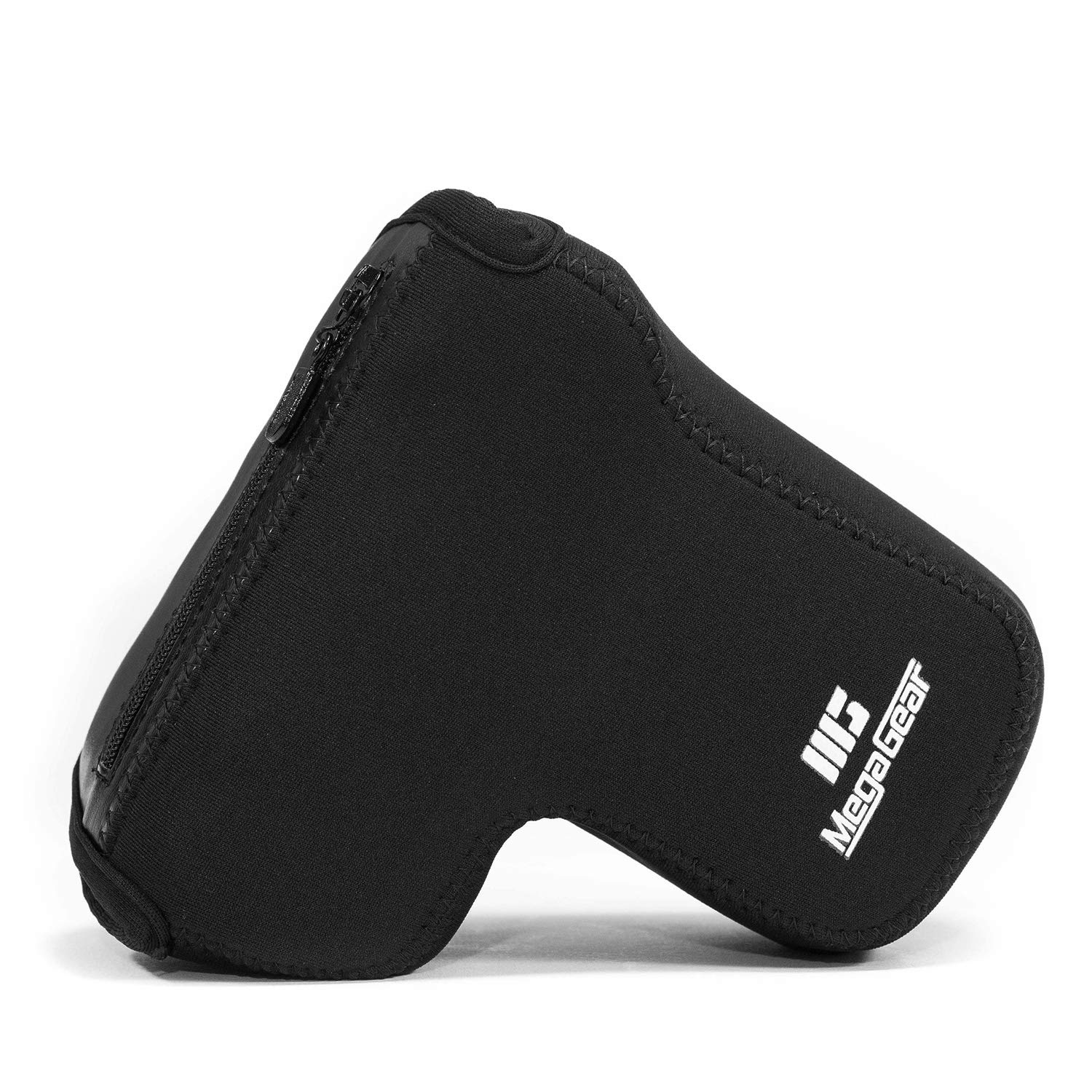 MegaGear MG1009 Ultra Light Neoprene Case with Carabiner for Sony Alpha A6500 Camera - Black, A6400, A6500