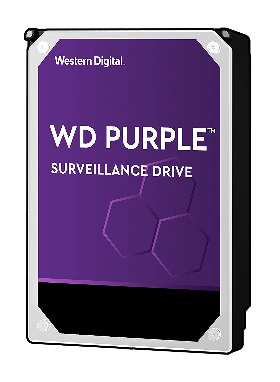 WD Purple 12TB Surveillance 3.5 Inch SATA 6 Gb/s Hard Disk Drive with Allframe 4K Technology, 360TB/yr, 256MB Cache 7200rpm