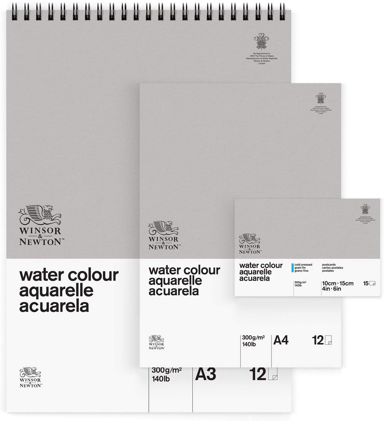Winsor & Newton Classic Water Colour A5 Pad, White, 14.8 cm x 21 cm - Image 2
