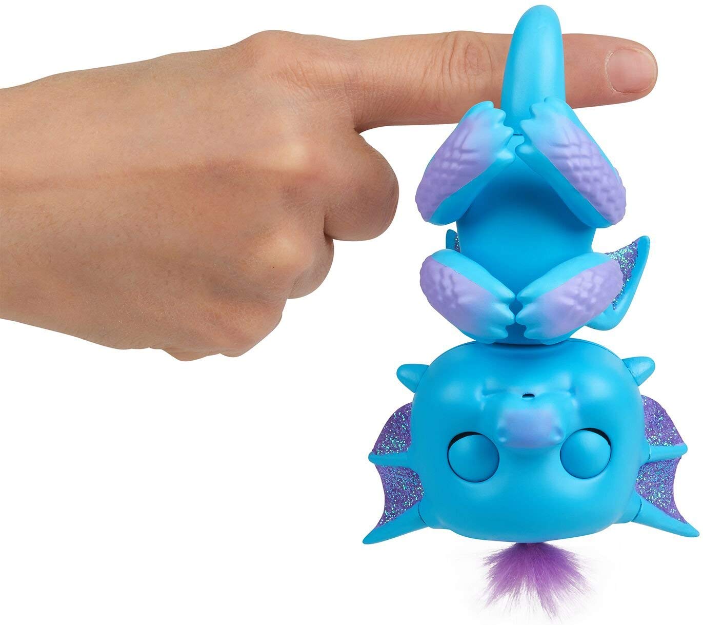 WowWee 3581 Fingerlings Baby Dragon Tara, Blue, Small - Image 4