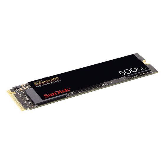 SanDisk SDSSDXPM2-500G-G25 Extreme PRO 500 GB M.2 NVMe 3D SSD, Black - Image 3