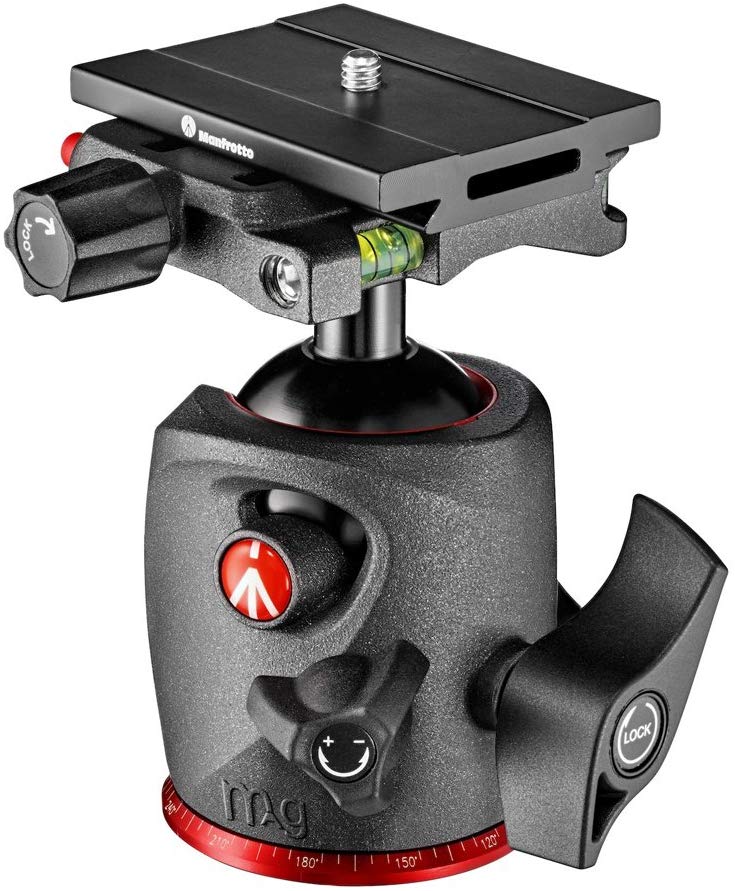 Manfrotto XPRO Magnesium Ball Head with Top Lock plate, Black - Image 2