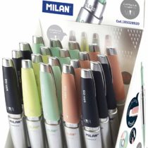 Display Case 20 Capsule Slim Silver Mechanical Pencils
