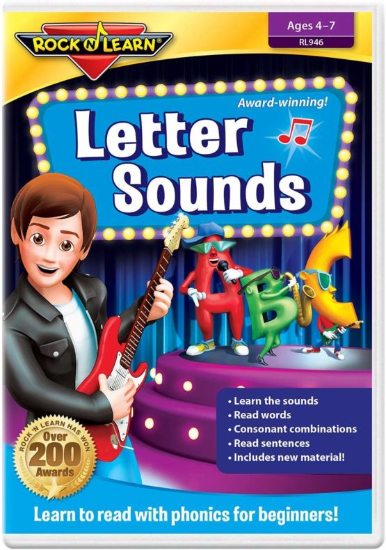 Rock N Learn: Letter Sounds [DVD] [2009]