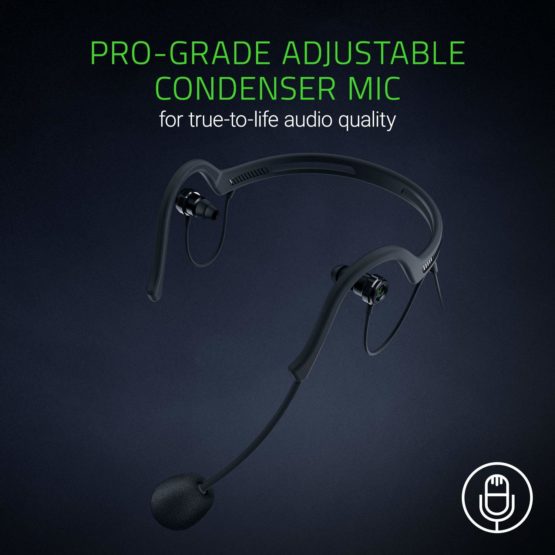 Razer Ifrit: Low Profile Design - Professional Grade Condenser Mic with USB Audio Enhancer - Duo-Streaming Capability - Gaming, Streaming and Brocaster Headset - Image 2