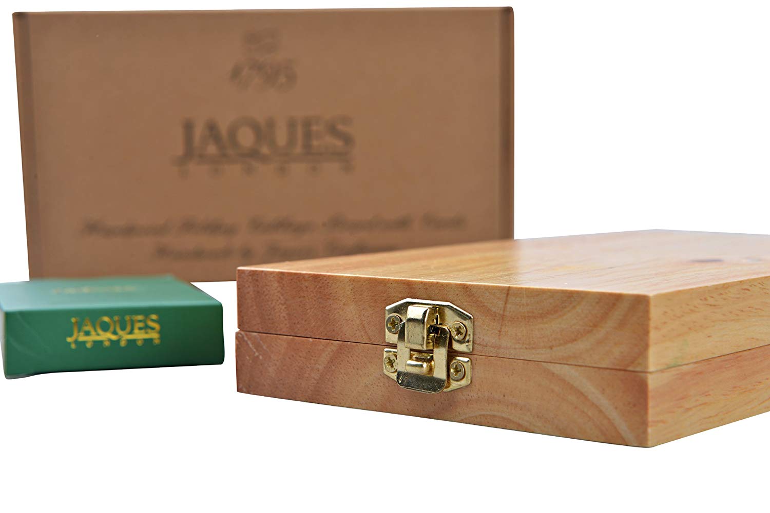 Jaques of London Cribbage Board Set, Traditional Card Game with Playing Cards, Pegs and Folding Hardwood Board - Image 4