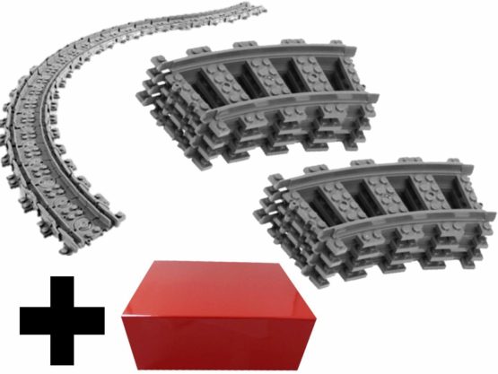 lego train curve radius