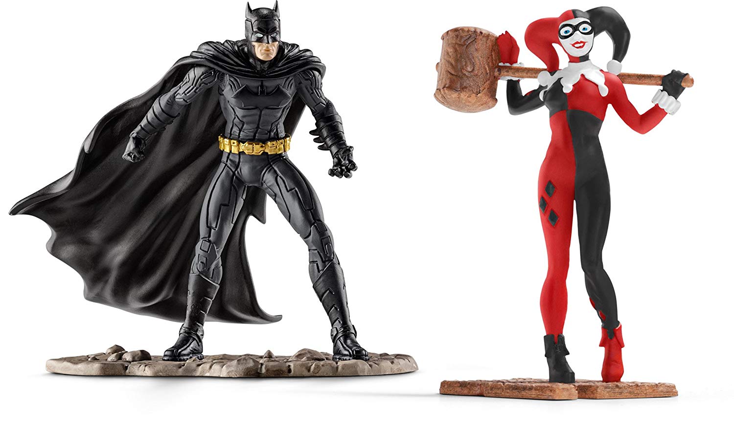 DC Comics Batman Vs. Harley Quinn Scenery Pack, Red,black, Medium - Image 2