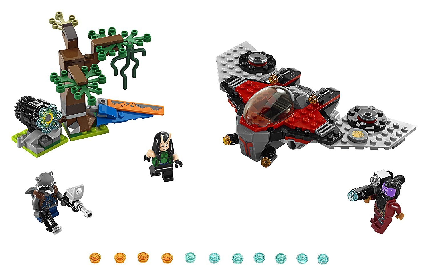 LEGO Click to open expanded view 76079 Guardians of The Galaxy Volume II Ravager Attack, Mixed - Image 3