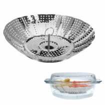 Westmark Steaming Basket, Adjustable, For Pots From Ø 14 - 23 Cm, Stainless Steel, Silver, 12592270