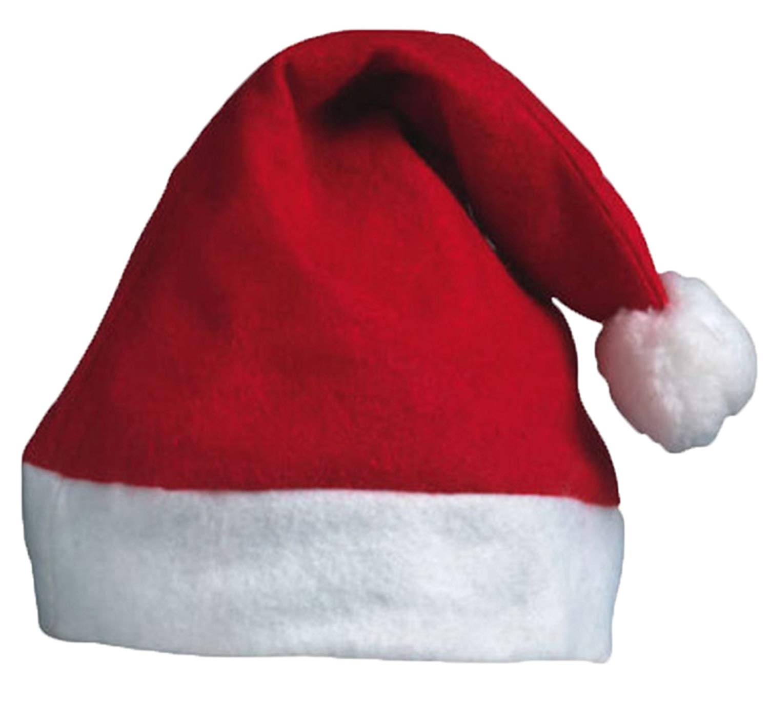 12pc Christmas Santa Hat Pack, Red Santa Hat Multipack for Father Christmas Fancy Dress Accessories - Image 3