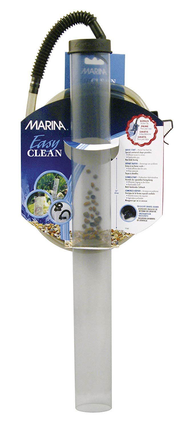 Marina Easy Clean Large Aquarium Gravel Cleaner 60 cm (24"), White
