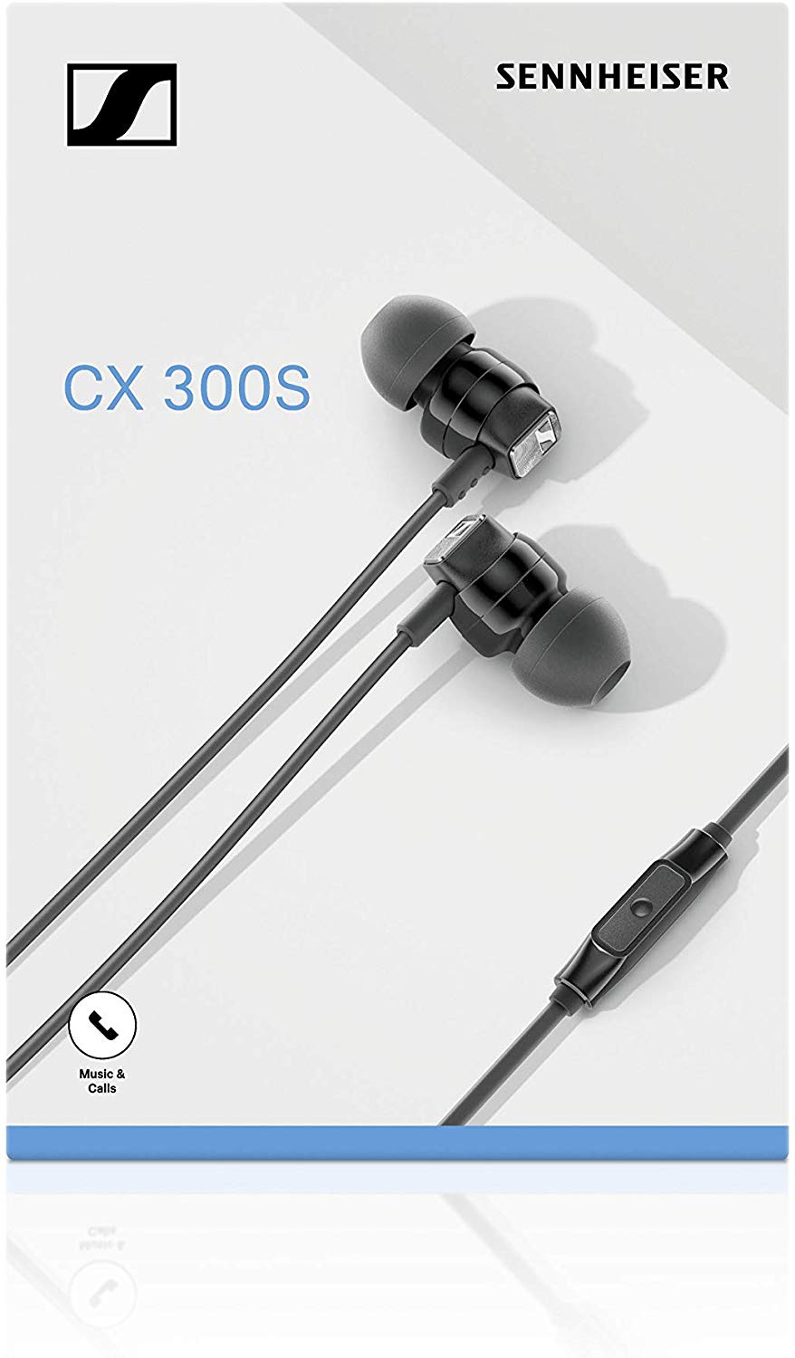 Sennheiser CX 300S Ear-Canal Headphones with Universal Smart Remote - Black, 508593, Unico - Image 4