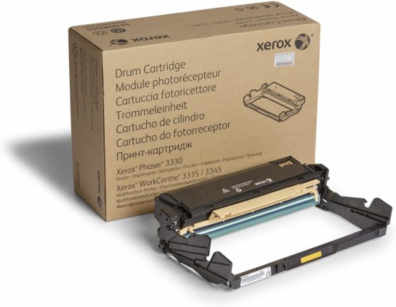 Genuine Xerox Drum Cartridge for The Phaser 3330/WorkCentre 3335/3345, 101R00555, Yield 30K,Black