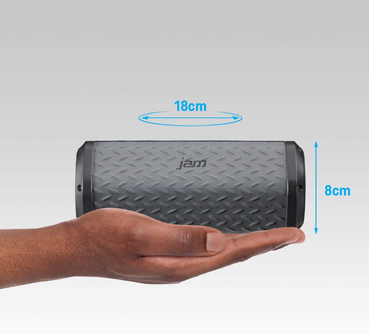 Jam Audio Xterior Plus Waterproof Bluetooth Speaker, Wireless Rugged