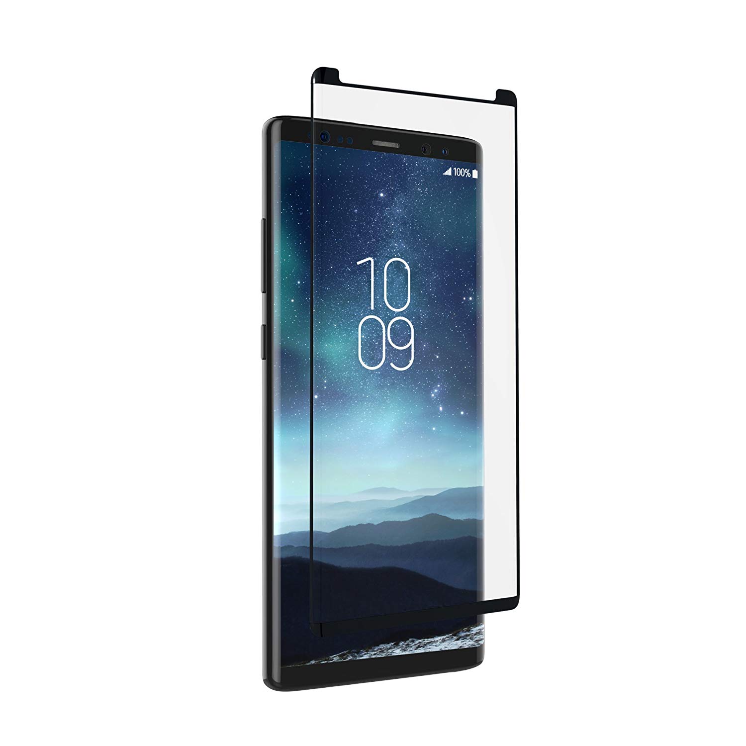 ZAGG InvisibleShield Glass+ Contour Screen Protector - Made for Samsung Galaxy Note 8, Clear