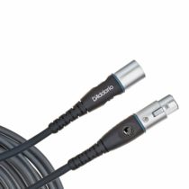 D'Addario Microphone Cable - XLR Microphone Cable - XLR Male to XLR Female plug - Gold Plated - Shielded for Noise Reduction - Custom Series/3.05 Meters - 1 Pack