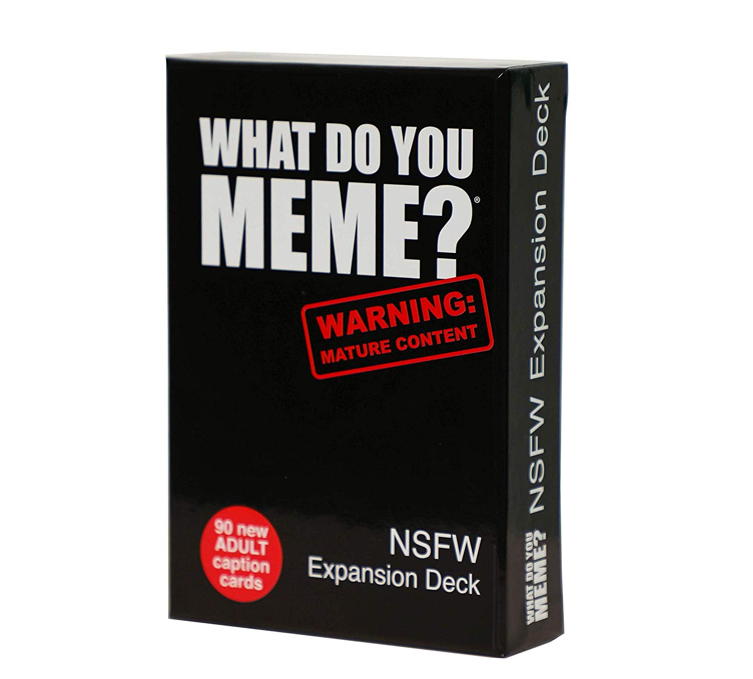 WHAT DO YOU MEME? NSFW Expansion Pack Designed to be Added to Core Game, Multicolor