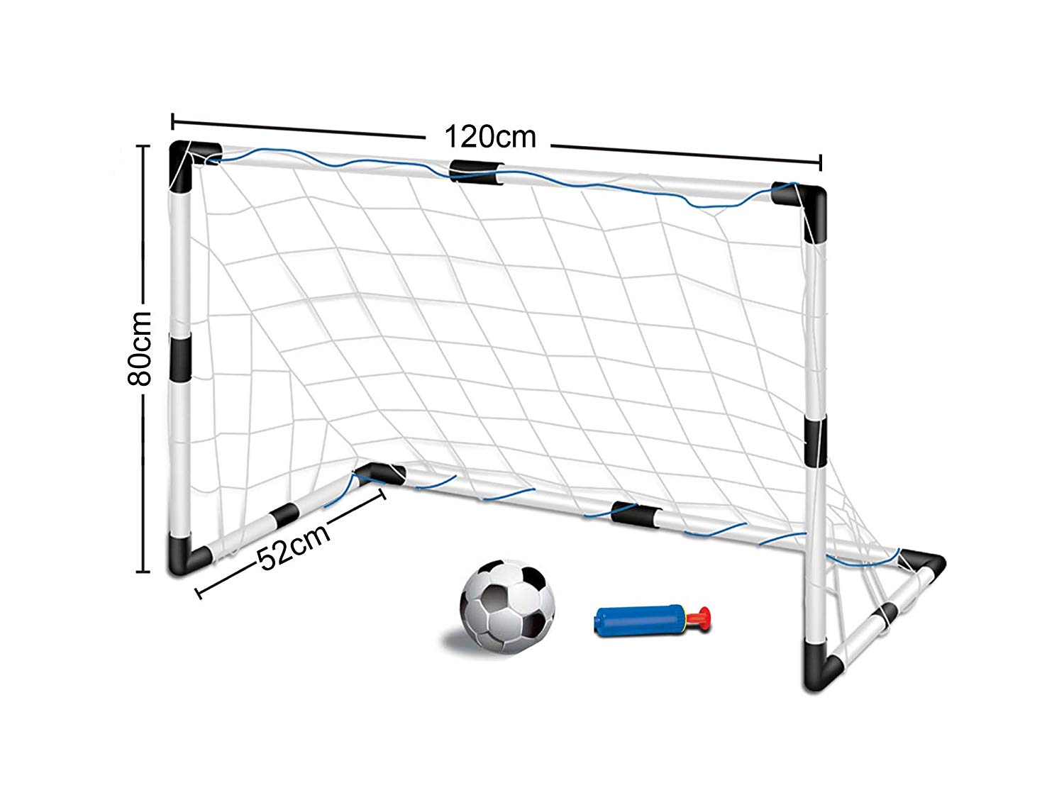 Inside Out Toys Childrens, Kids Football Goal Set, Size 1.2 metre Wide ...