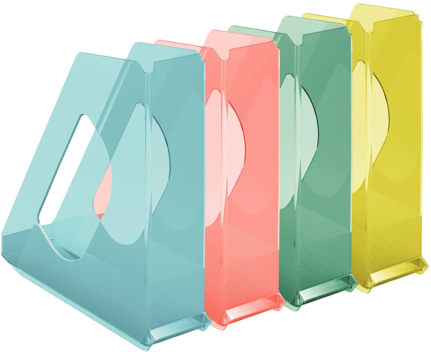 Esselte, 626281 A4 Magazine Rack, Document Storage, Catalogues & Magazines, Home/Office, Textured Pattern