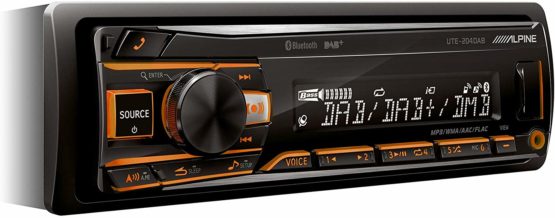 Alpine Electronics DAB and Bluetooth 1 Din Radio