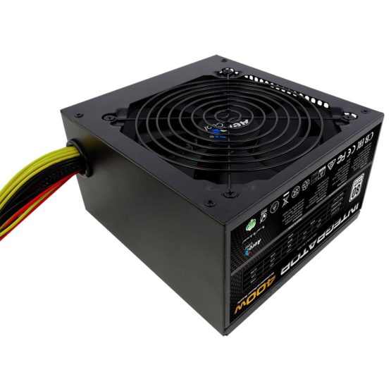 Aerocool Integrator 400 W 80 Plus White Power Supply Unit with UK 3 Pin Power Lead - Image 2