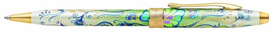 CROSS Botanica Green Daylily / Ballpoint Pen with 23CT Gold-Plated Appointments incl. Premium Gift Box / Refillable Medium Ballpen - Image 2