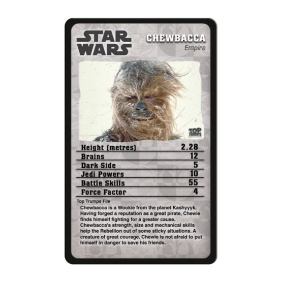 Star Wars 4-6 Top Trumps Card Game - Image 2