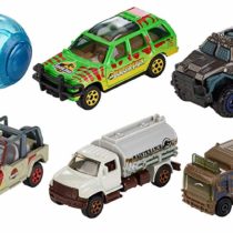 Matchbox FMW90 Jurassic World Diecast Vehicle Assortment, Multi-Colour